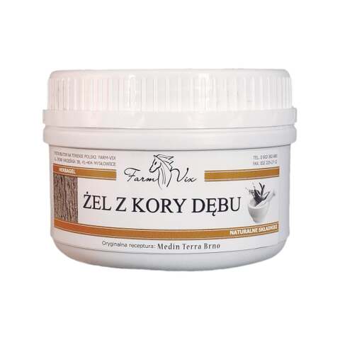 Żel z kory dębu 350ml / Farm-Vix