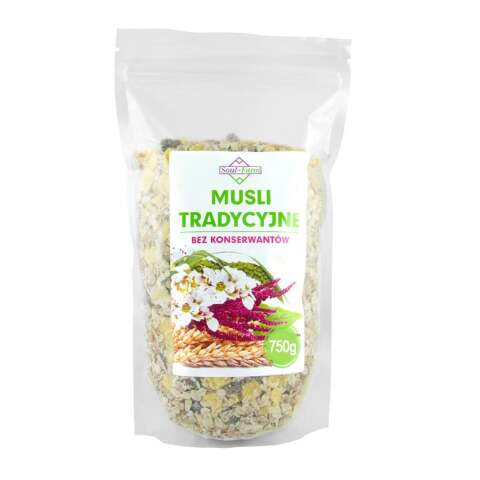Musli Tradycyjne (bez konserwantów) 750g / Soul-Farm