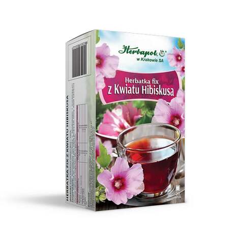 Herbatka fix Z KWIATU HIBISKUSA / HERBAPOL
